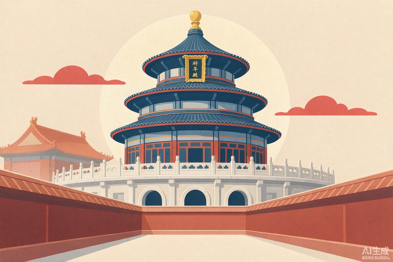 北京地标：天坛