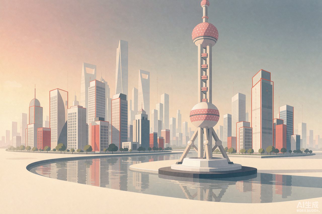 上海地标：东方明珠广播电视塔