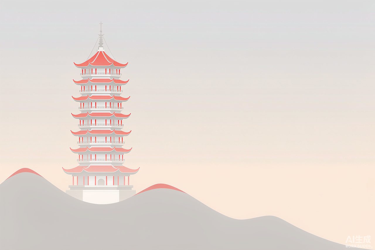 武汉地标：黄鹤楼